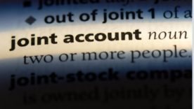 Dictionary definition of Joint Account