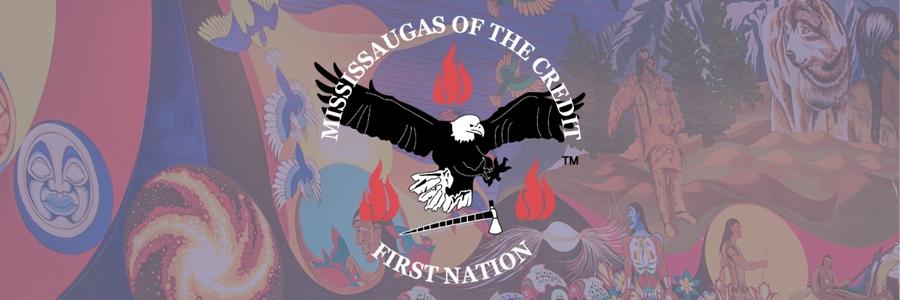 Official logo for the Mississaugas of the Credit First Nation. 