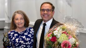 Anne Kennedy and John Russo at the Peel Law Association Awards Ceremony