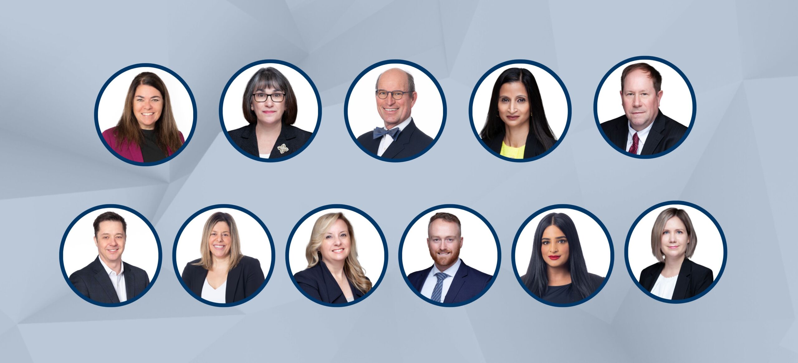 Catherine DiMarco, Anna Esposito, Ray Mikkola, Sudevi Mukherjee-Gothi Scott Price, Craig Ross, Maria Rubert, Maria Tassou, Eric Blay, Neeta Sandhu and Ann Twigg