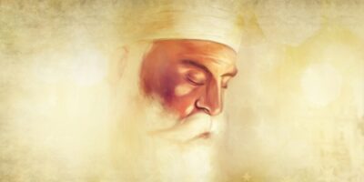 Guru Nanak Dev Ji Maharaj which is also Known as First Sikh Guru and Guru Nanak Jayanti festival of Sikh celebration Happy Gurpurab