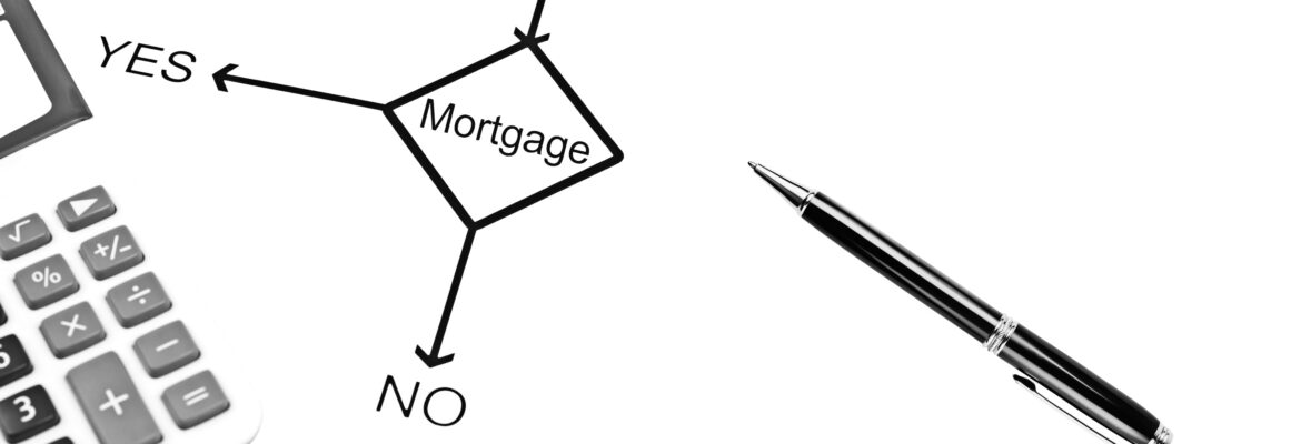 Yes or No concept to choose Mortgage