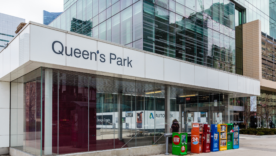 Exterior, Queen's Park Subway Station